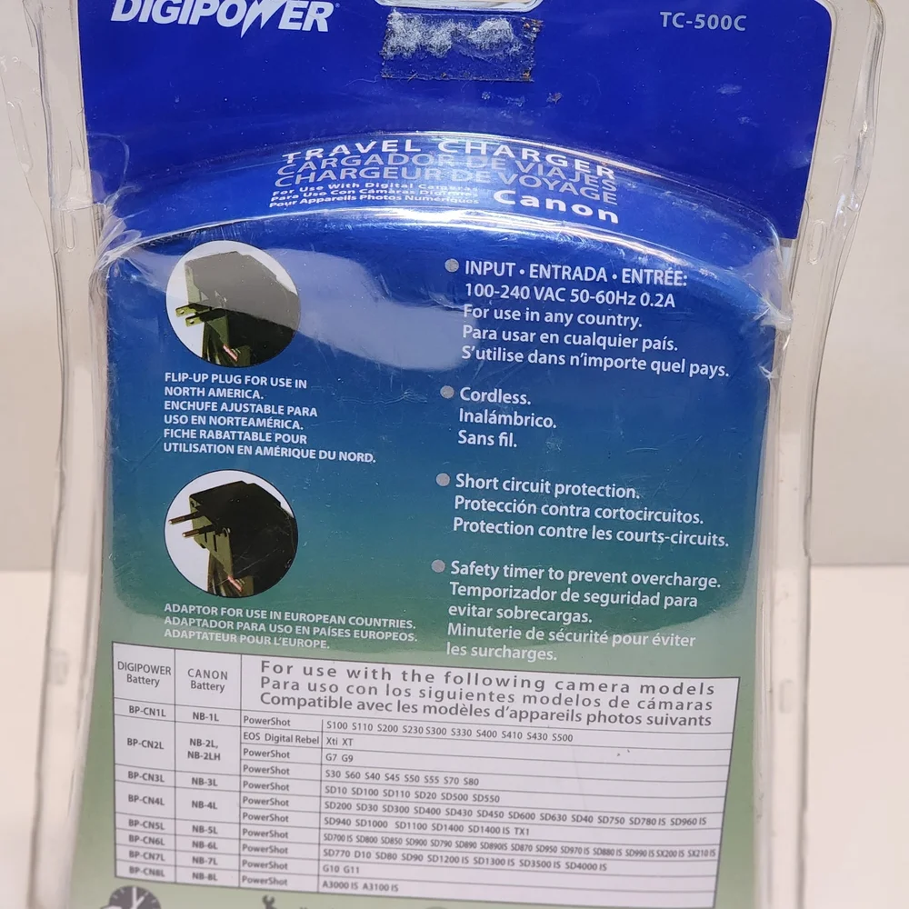 Digipower Canon Travel Charger Brand New